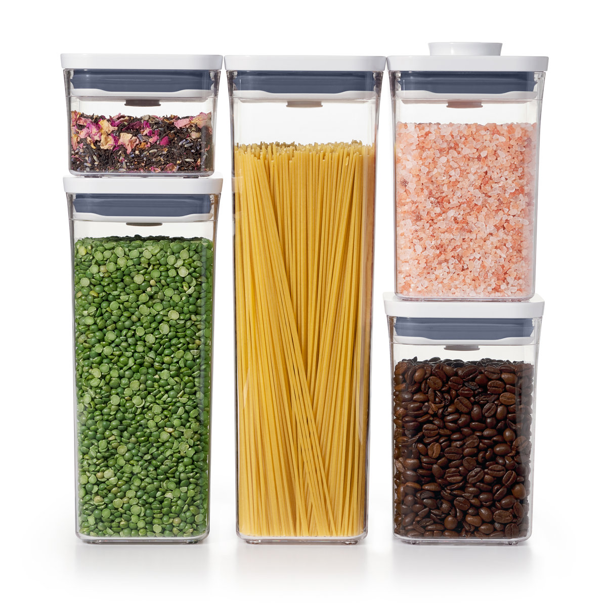 POP 2.0 5 Container Food Storage Set